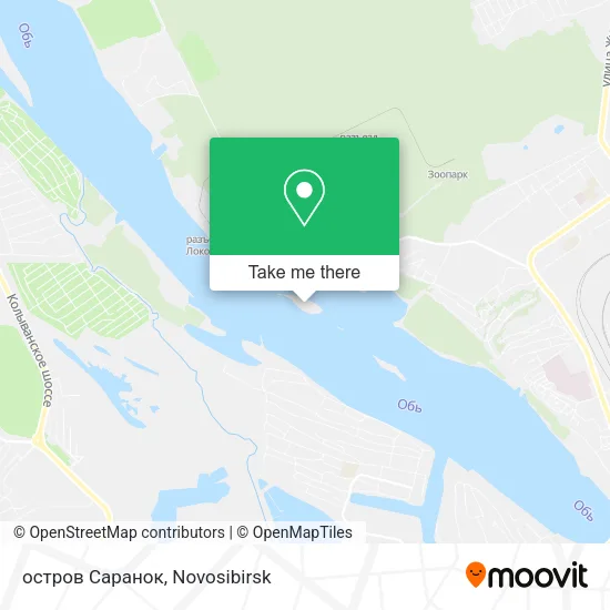 остров Саранок map