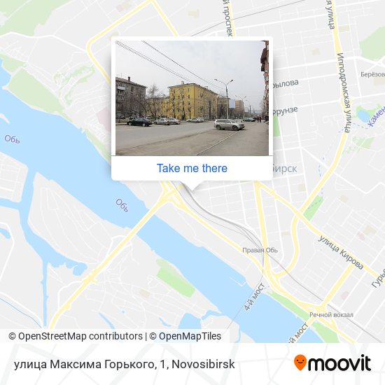 улица Максима Горького, 1 map