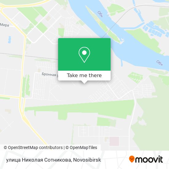 улица Николая Сотникова map