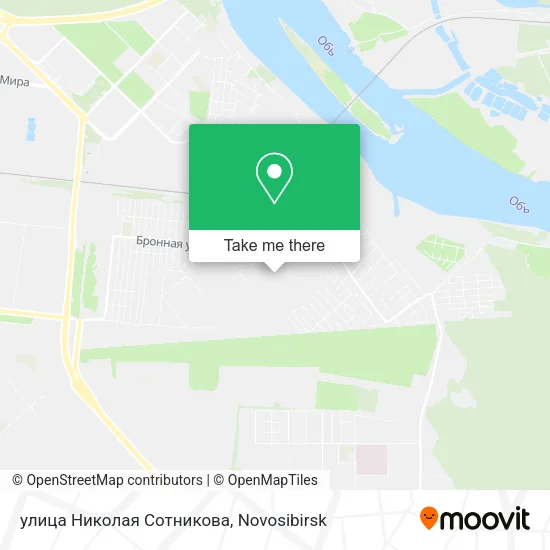 улица Николая Сотникова map