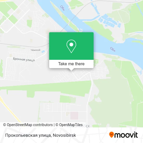 Прокопьевская улица map