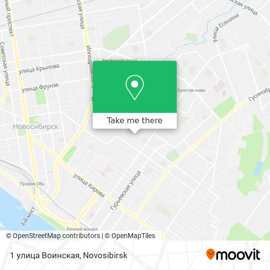 1 улица Воинская map