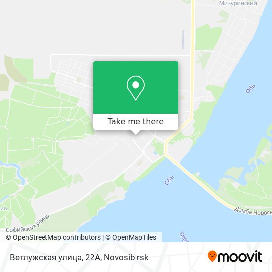 Ветлужская улица, 22А map