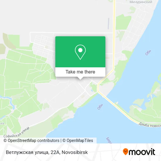 Ветлужская улица, 22А map