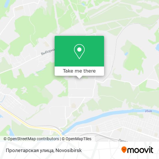 Пролетарская улица map