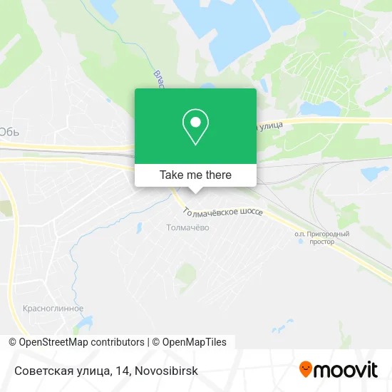 Советская улица, 14 map