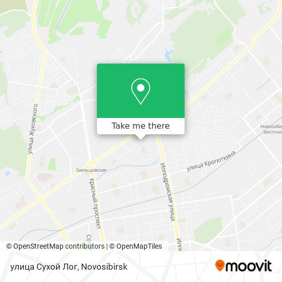 улица Сухой Лог map