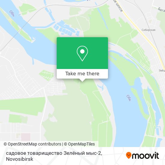 садовое товарищество Зелёный мыс-2 map