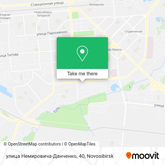 улица Немировича-Данченко, 40 map