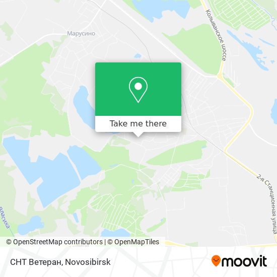 СНТ Ветеран map