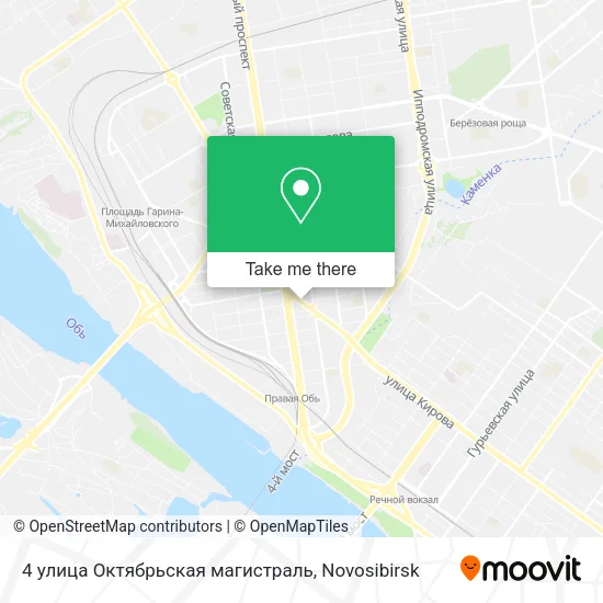 4 улица Октябрьская магистраль map