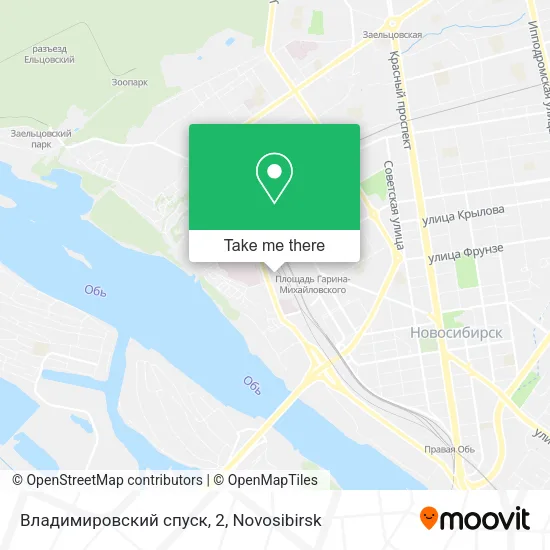 Владимировский спуск, 2 map