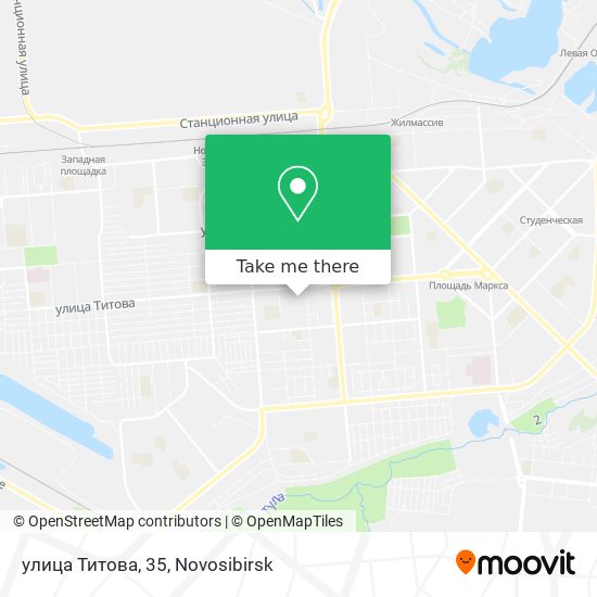 улица Титова, 35 map