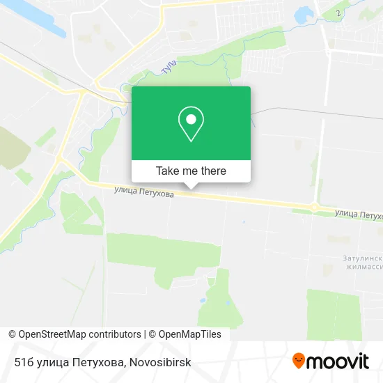 51б улица Петухова map