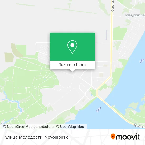 улица Молодости map