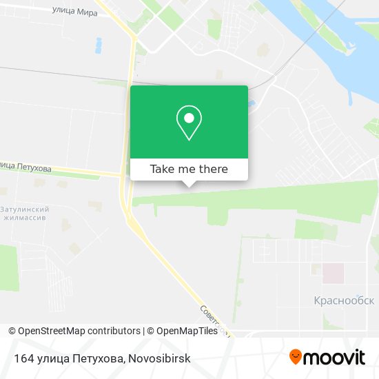 164 улица Петухова map