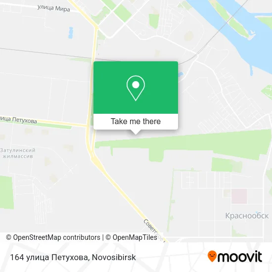 164 улица Петухова map