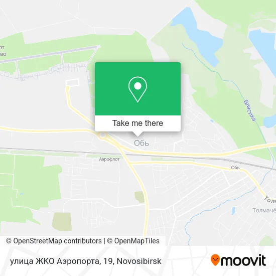 улица ЖКО Аэропорта, 19 map