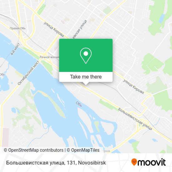 Большевистская улица, 131 map