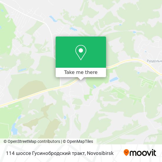 114 шоссе Гусинобродский тракт map