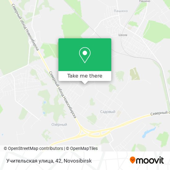 Учительская улица, 42 map