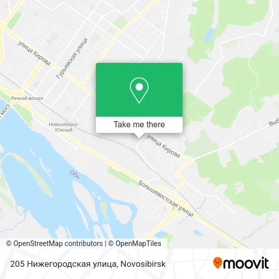 205 Нижегородская улица map