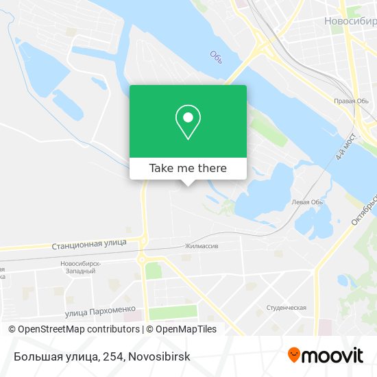 Большая улица, 254 map