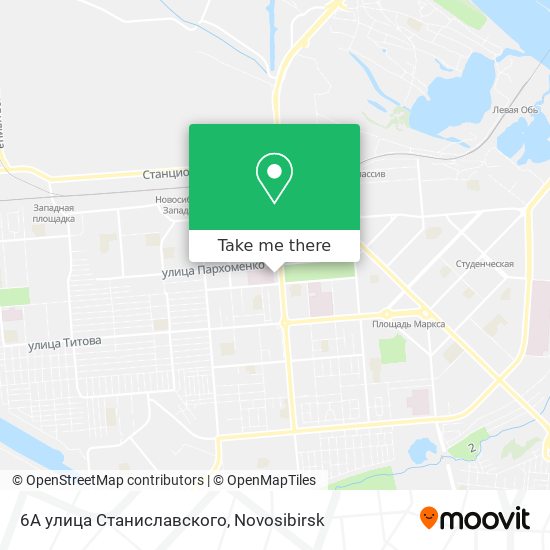 6А улица Станиславского map