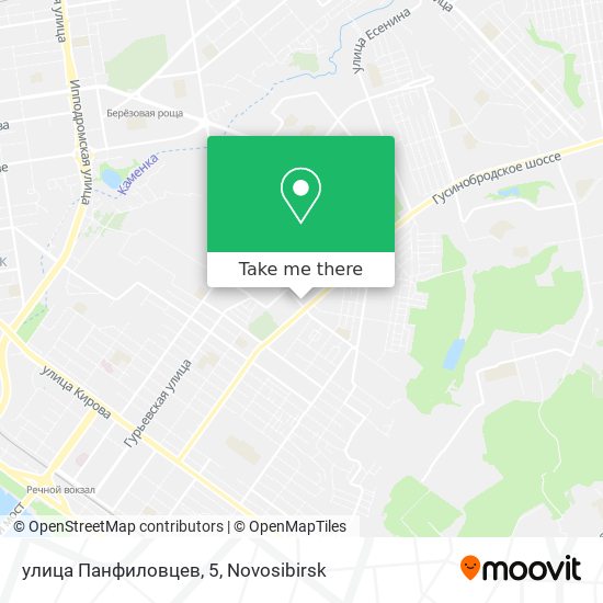улица Панфиловцев, 5 map
