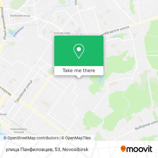 улица Панфиловцев, 53 map