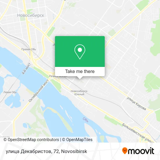 улица Декабристов, 72 map
