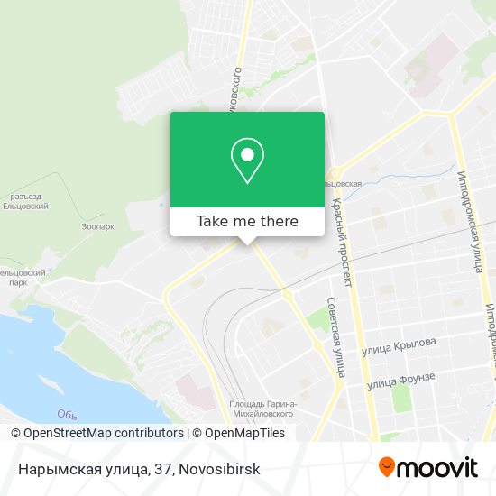 Нарымская улица, 37 map