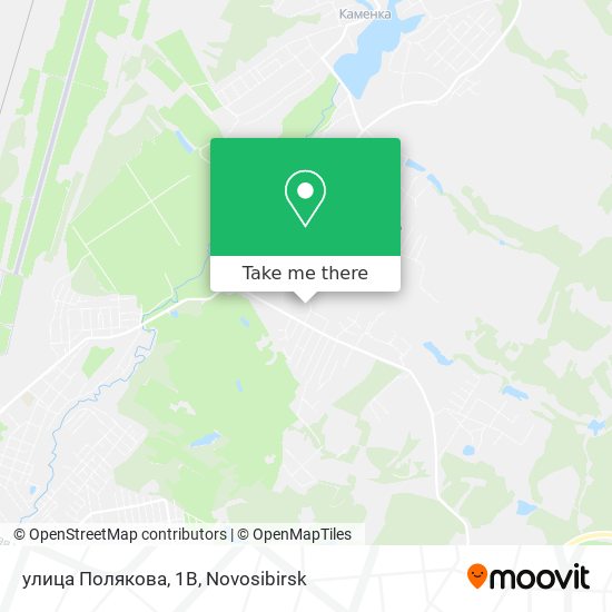 улица Полякова, 1В map