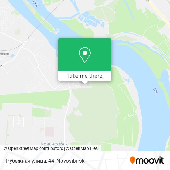 Рубежная улица, 44 map