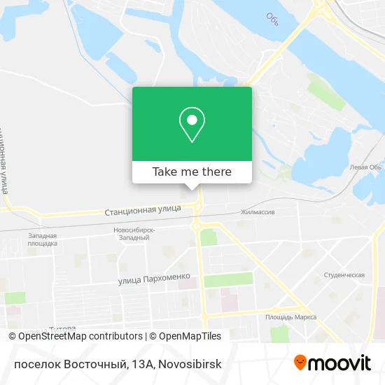 поселок Восточный, 13А map