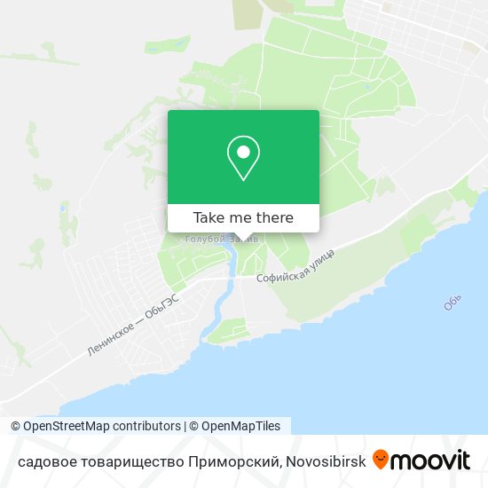 садовое товарищество Приморский map