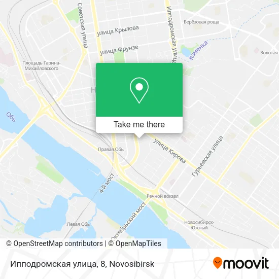 Ипподромская улица, 8 map