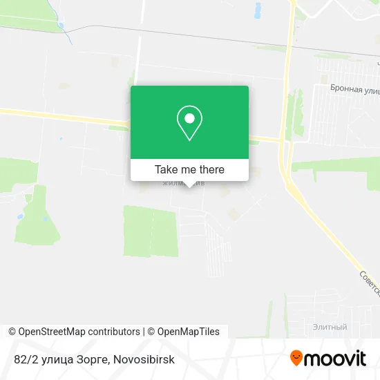 82/2 улица Зорге map