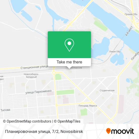 Планировочная улица, 7/2 map
