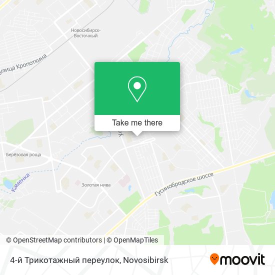 4-й Трикотажный переулок map