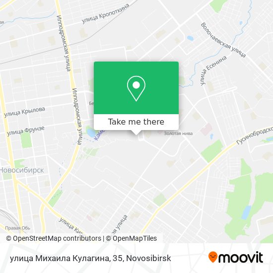 улица Михаила Кулагина, 35 map