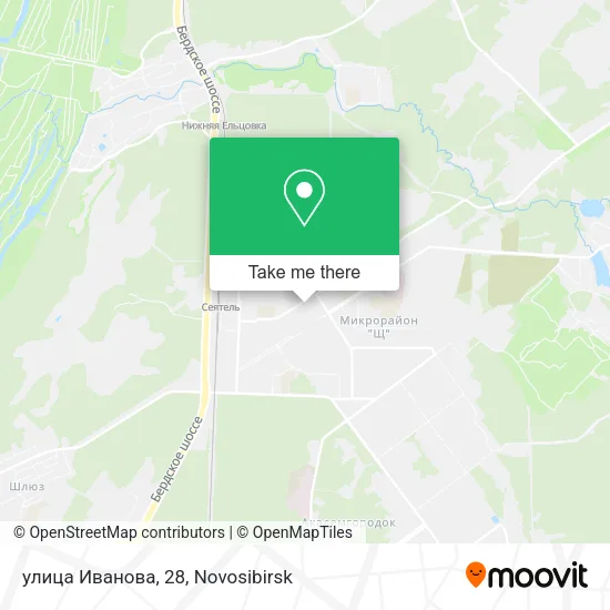 улица Иванова, 28 map