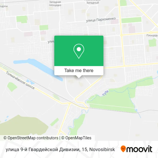 улица 9-й Гвардейской Дивизии, 15 map