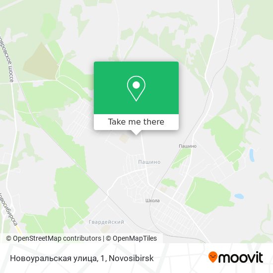 Новоуральская улица, 1 map