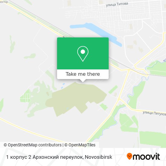 1 корпус 2 Архонский переулок map