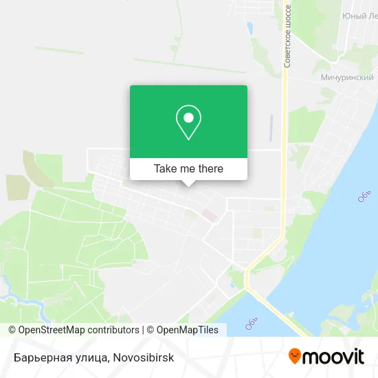 Барьерная улица map