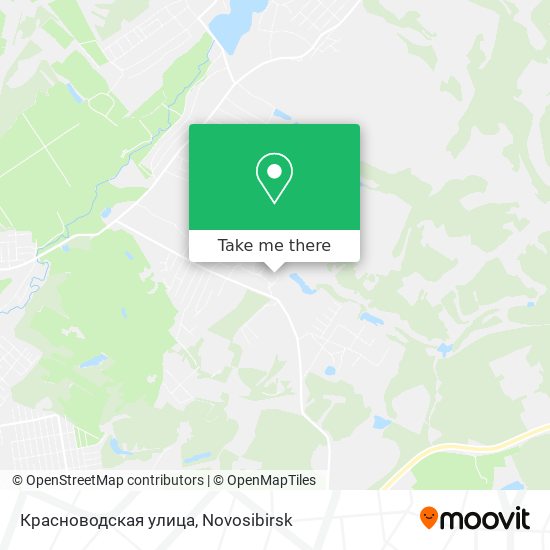 Красноводская улица map