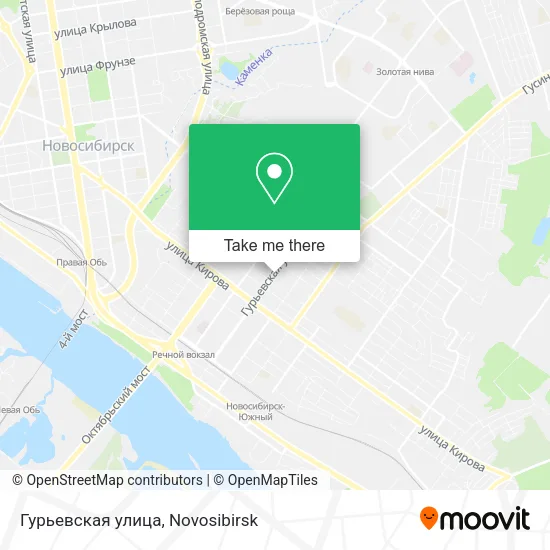 Гурьевская улица map