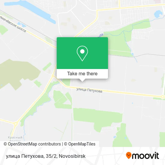 улица Петухова, 35/2 map