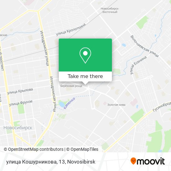 улица Кошурникова, 13 map